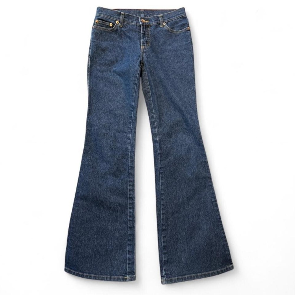 Y2K Glo Low Rise Flare Jeans